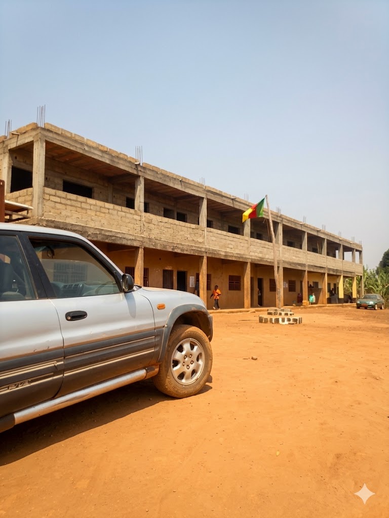 Evolution du chantier du Lycée Technique de Bafou